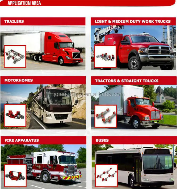 semi truck spare parts leaf spring suspension