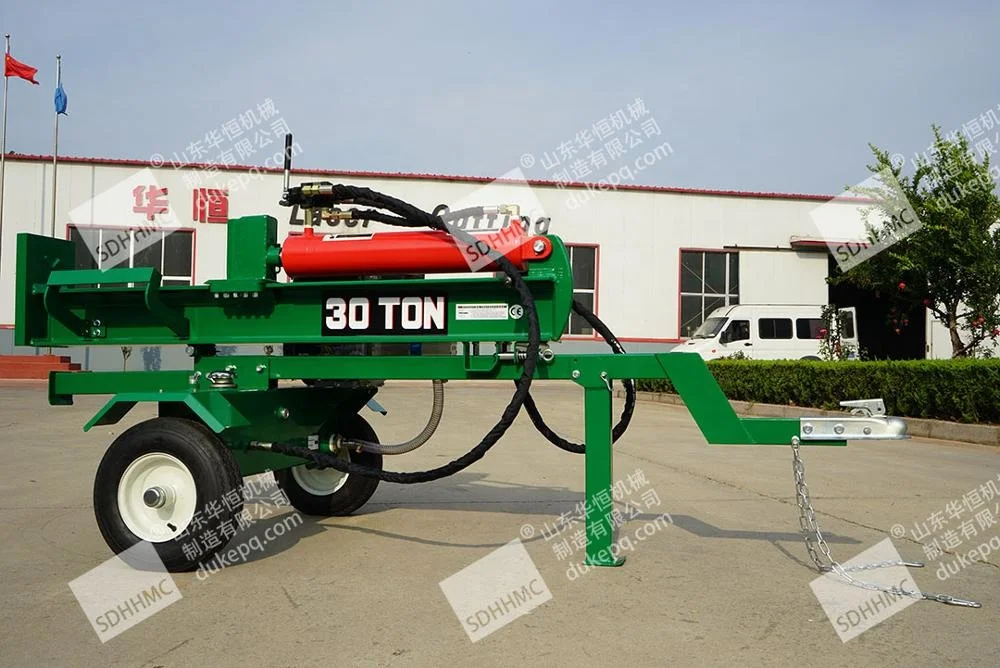 USA Type 15HP Gasoline Log Splitter Firewood Processor For Sale
