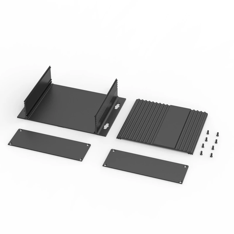 147x41-L wall aluminum enclosure box design electrical metal equipment enclosures