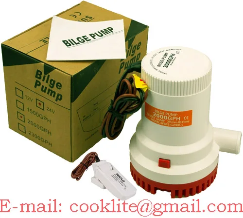 Sintine pompasi / Dalgic su pompasi / Drenaj dalgic pompasi - 12V 1100GPH
