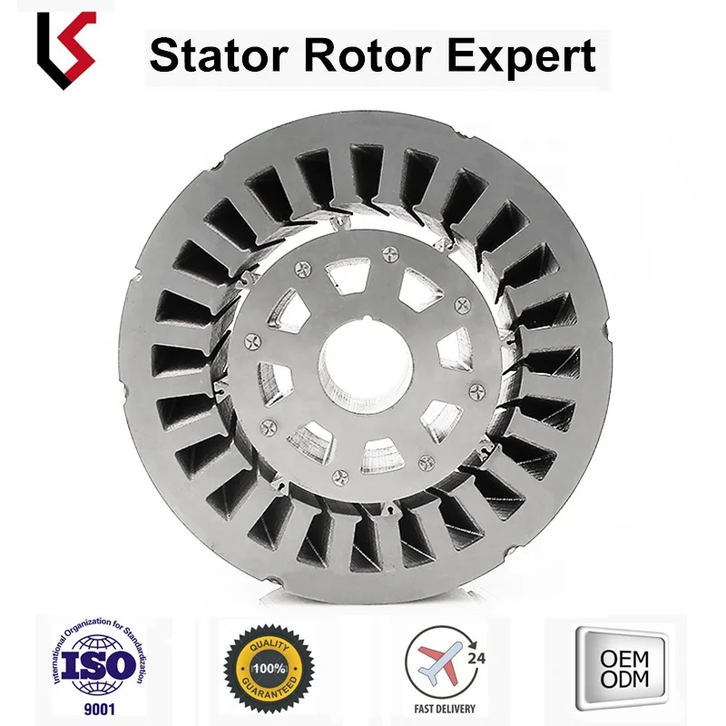 Segment lamination circle lamination stator rotor sector lamination OD 140 ID 88 slots 24 axle 26