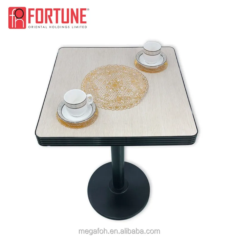 Guangzhou commercial wholesale restaurant furniture wood fast food dining tables