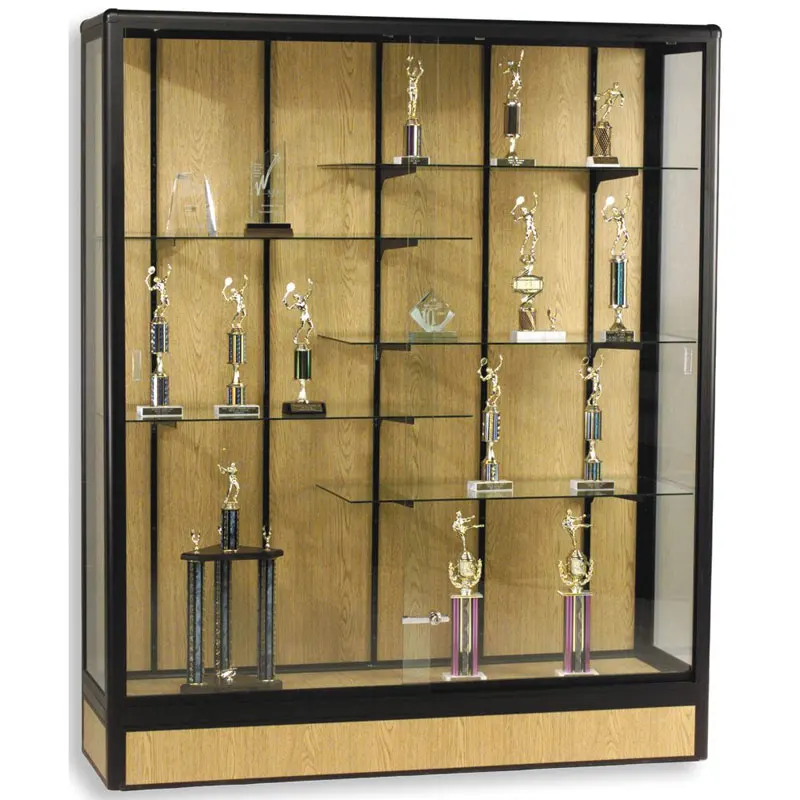 
Antique wooden display showcase ,Collectibles trophies diaplay cabinets 