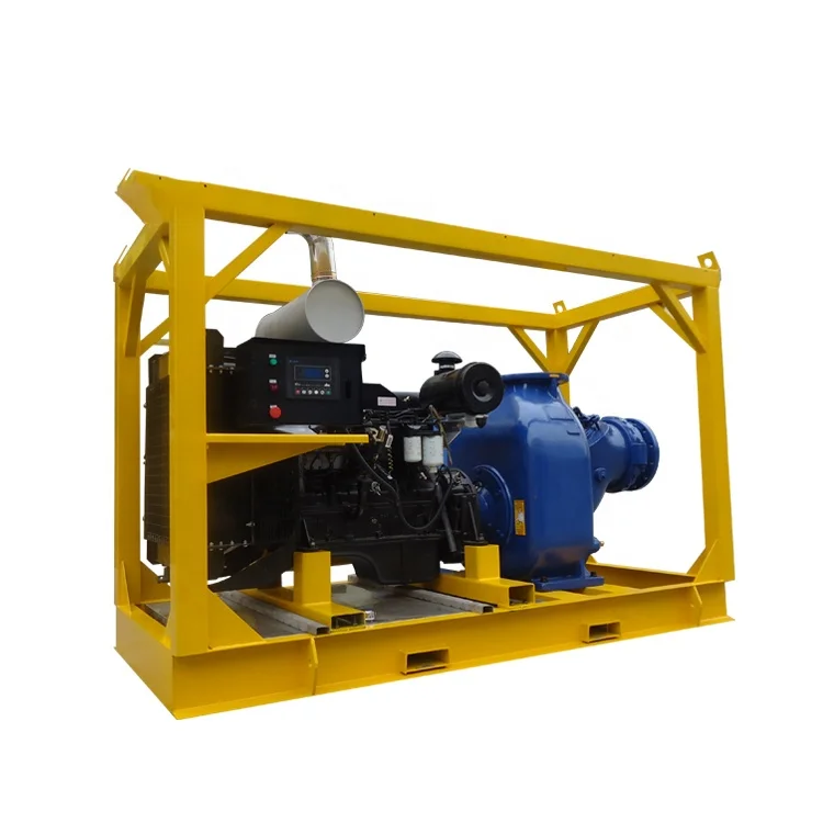 Diesel Engine Driven Water Pumping Machine High Powerful Dewatering Pump For Mining Industry