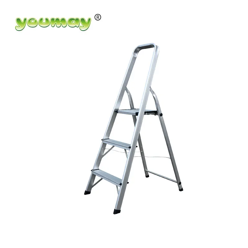 Best Price Aluminium Stair Aluminum Alloy Household Portable Metal Ladder 3-step Ladder