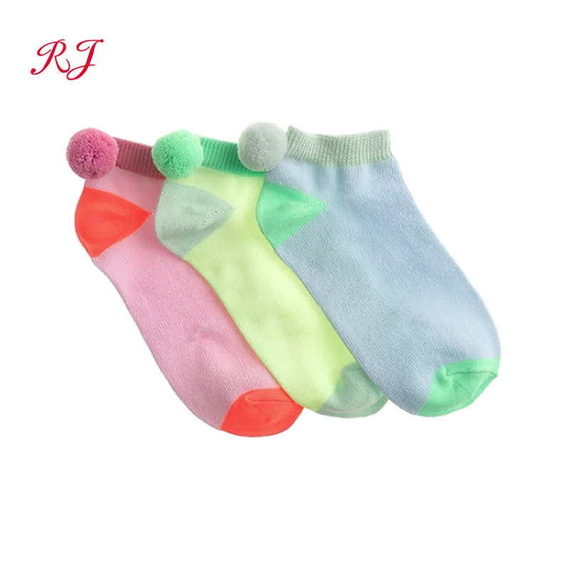 RJ-II-0895 носки с помпоном