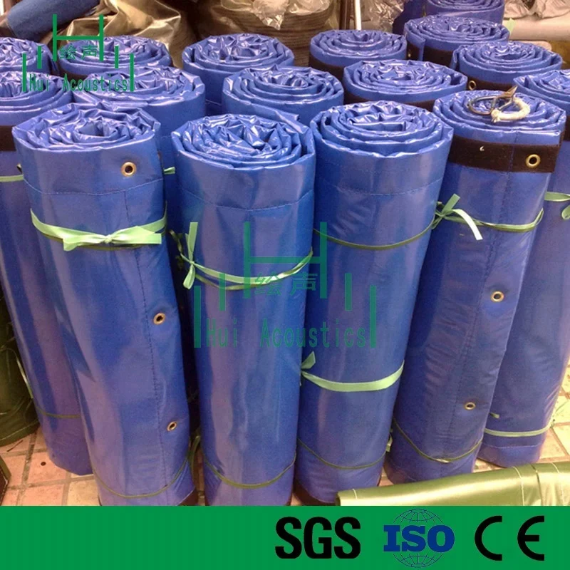 Sound Curtains Industrial Engineered Vinyl Sound Barrier Sound Cancelling Curtains