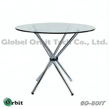 Round Dining Table Hotel Lobby Round Glass Table