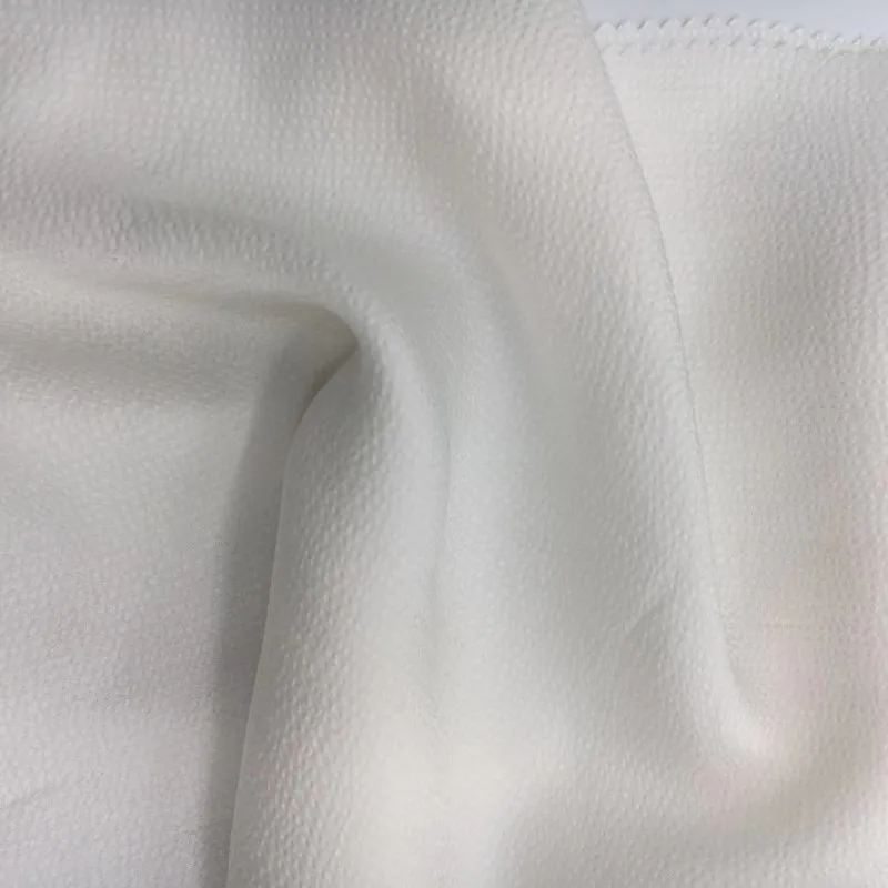 Wholesale 100% viscose  hammered satin fabric  for lady dress