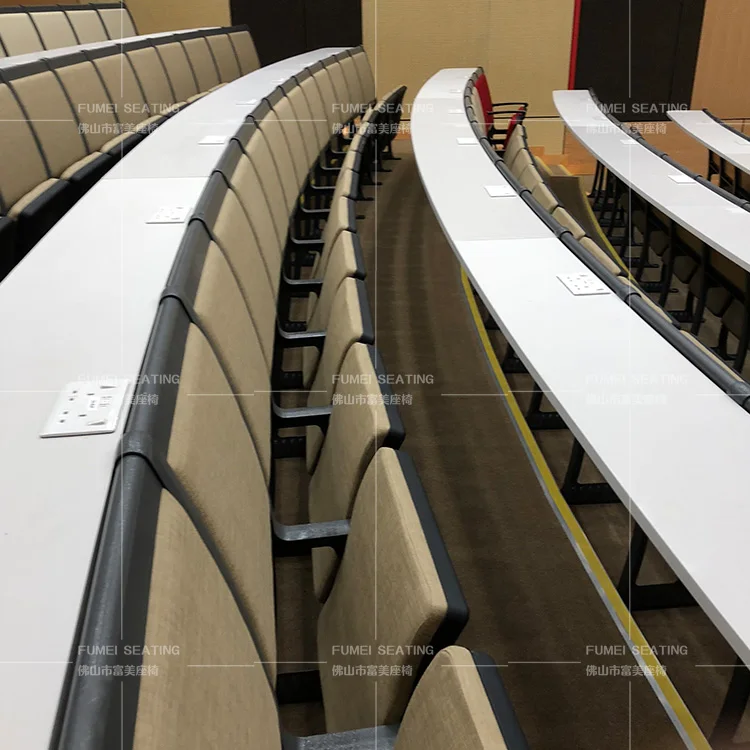 School Furniture University Classroom Desk Chair Fixed School Furniture Classroom University Furniture