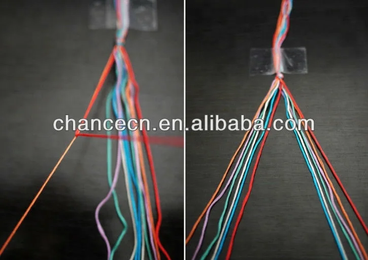 China Wholesale Custom  Woven Thread Friendship Handmade Bracelet