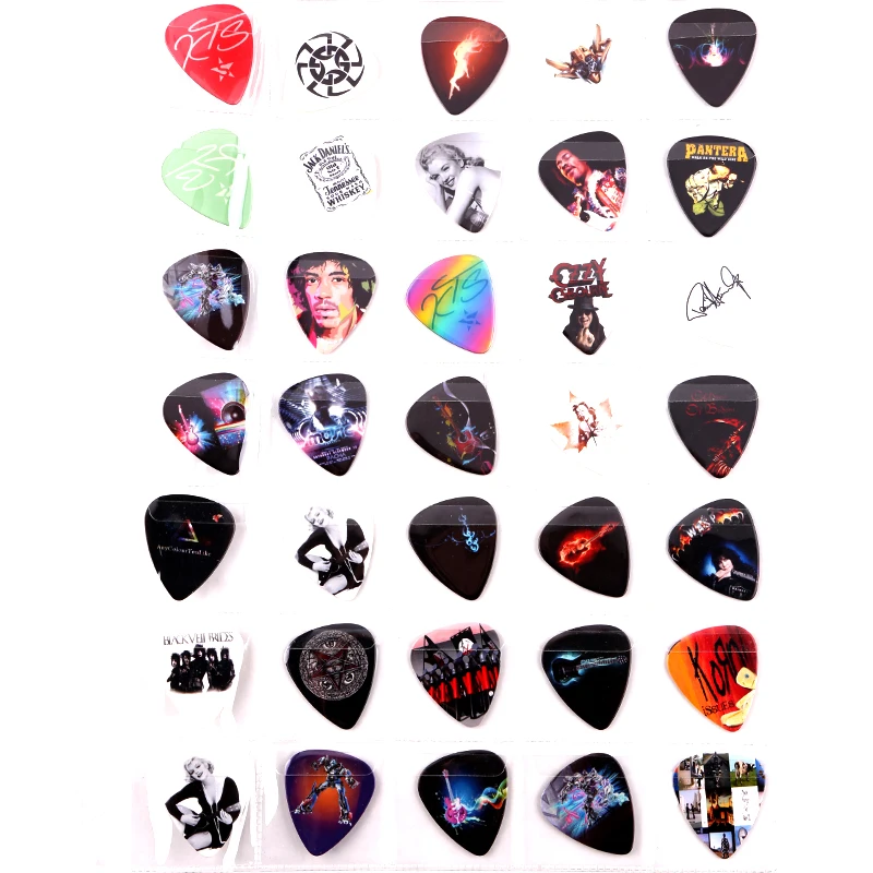 Wholesale High Quality Custom Celluid Guitar Picks