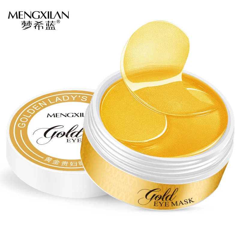 Gold Collagen Eye Patch Gel Mask Pad Anti Aging Wrinkles Face 24k gold eye mask
