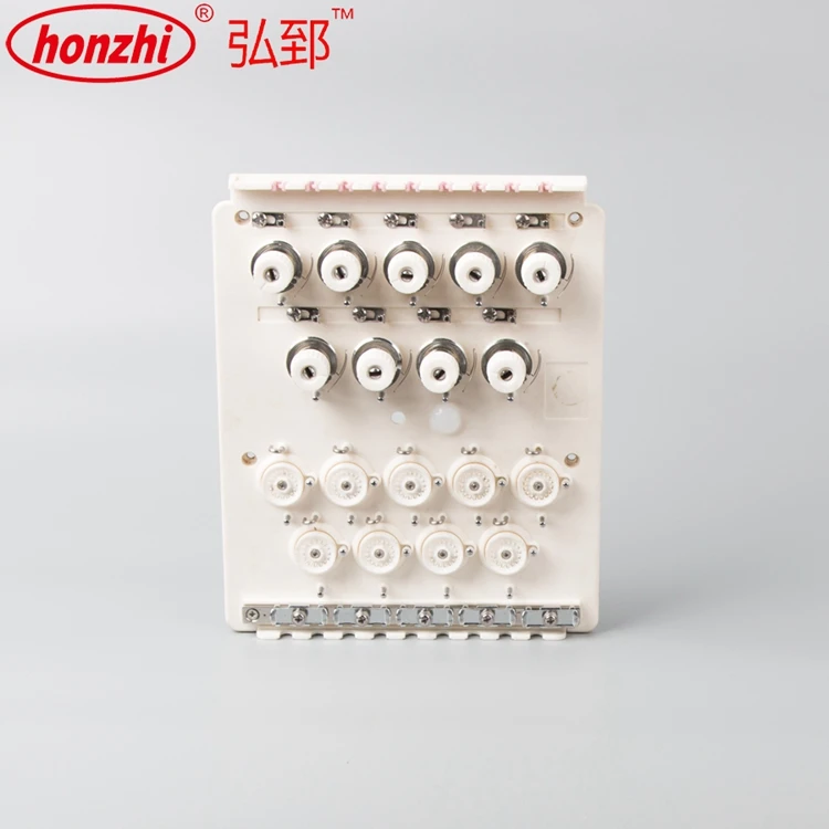 ( HZ-E-006 ) embroidery machine spar parts 4 6 9 12 needle high speed Tention base