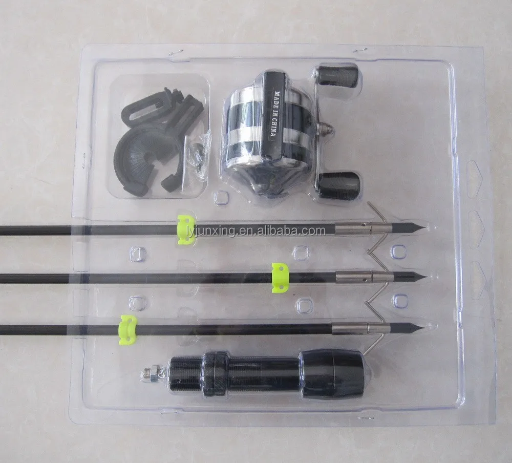 Junxing Bow fishing reel with accessories