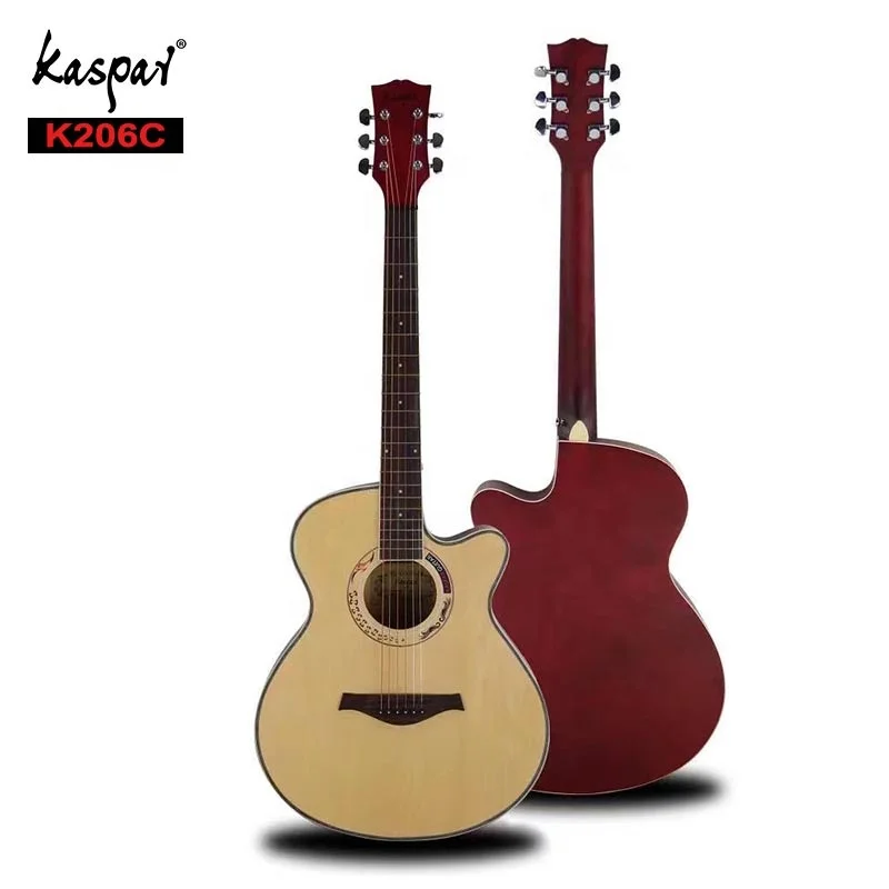 
Custom Handmade Natural Colour High Gloss Jazz Guitar Body DIY Star Shape Best Classical Guitar 