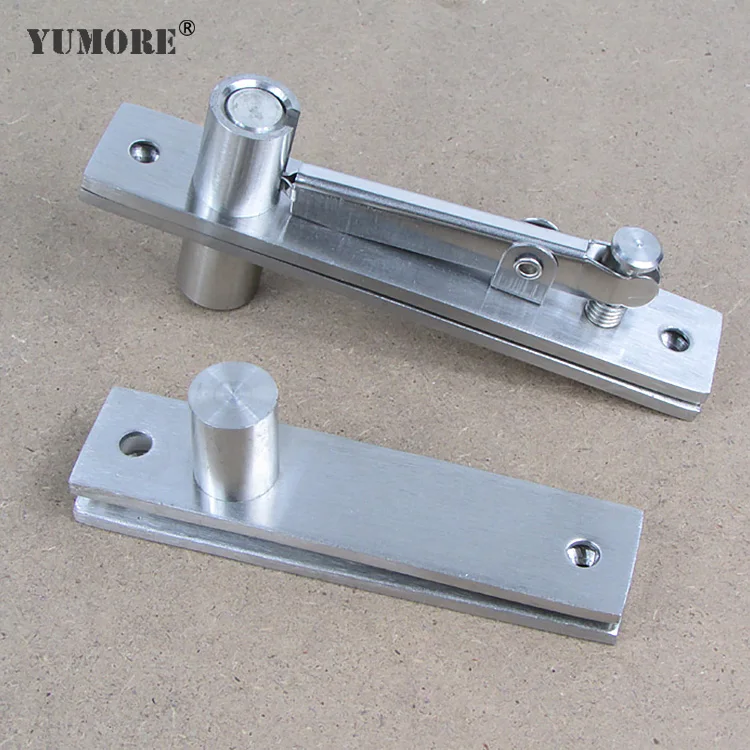 Нелакированная латунная неврезная петля, дверная пробка, скрытые душевые стеклянные межкомнатные дверные петли