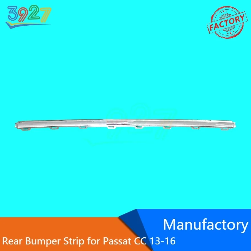 Auto Car Chromed Rear Bumper Moulding Strip 35D853332 for VW Passat CC 2013 - 2016