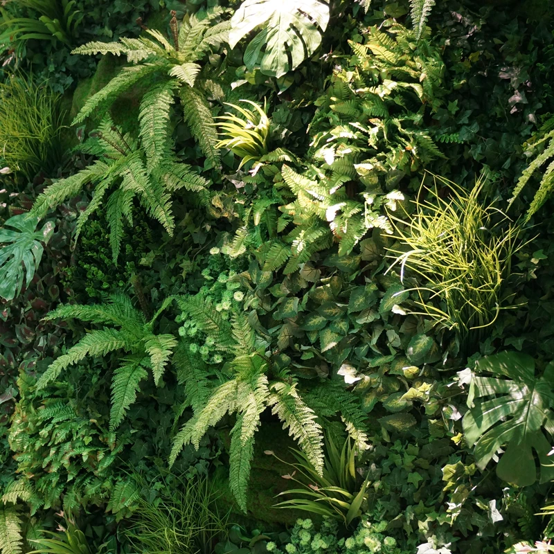 home and outdoor decoration garden wall covering cheap artificial plants vertical garden plastic green wall