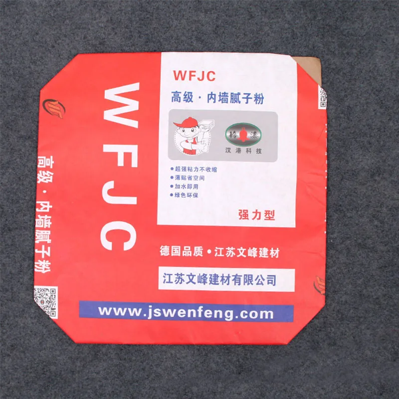 
Kraft paper pe woven compound valve bag for cement 