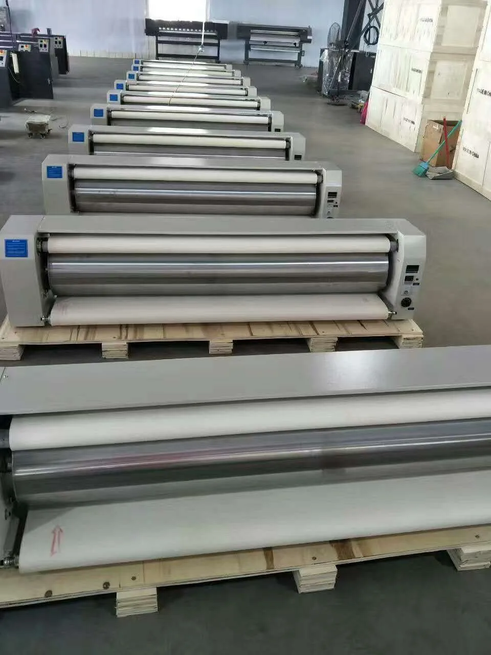 Audley 1800 CE 1.7m low cost cotton fabrics sublimation heat transfer automatic sublimation heat transfer calender machine