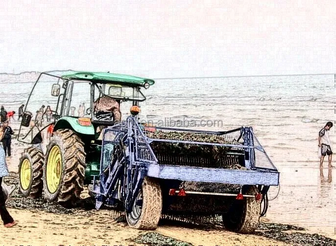 Горячая Распродажа, хорошее качество, тракторная буксировочная машина для очистки пляжа