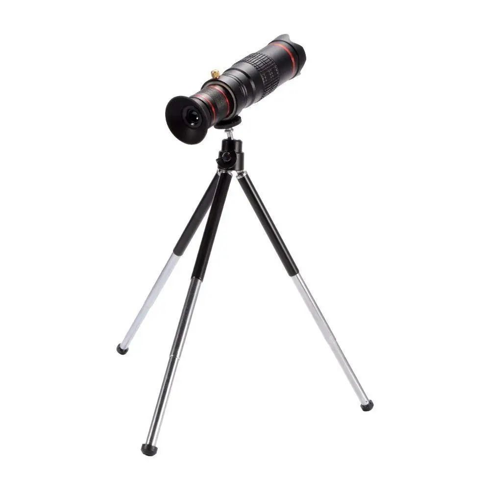 Mobile Phone Optical Camera Telephoto lens 22x Mobile Zoom Lens with Universal Clip and Extended Mini tripod