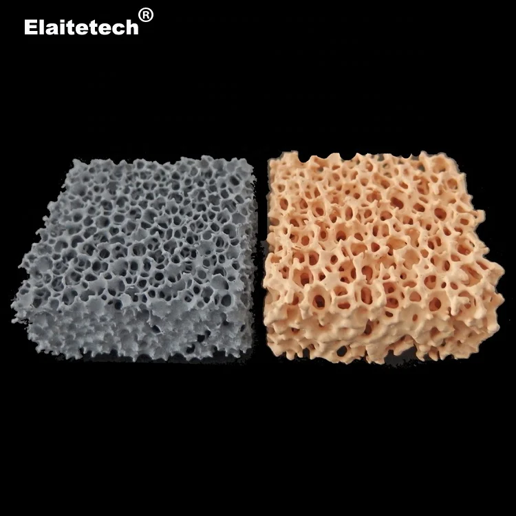 Ceramic foam filter for foundry industry in china