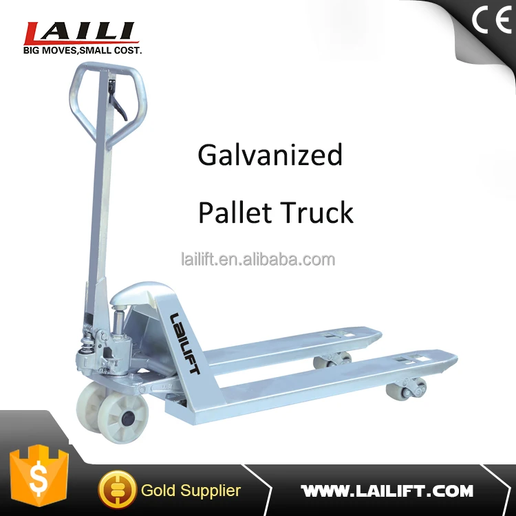3 ton Galvanized Hydraulic Hand Pallet Truck