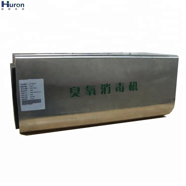 Industrial ozone generator for laundry machine disinfection