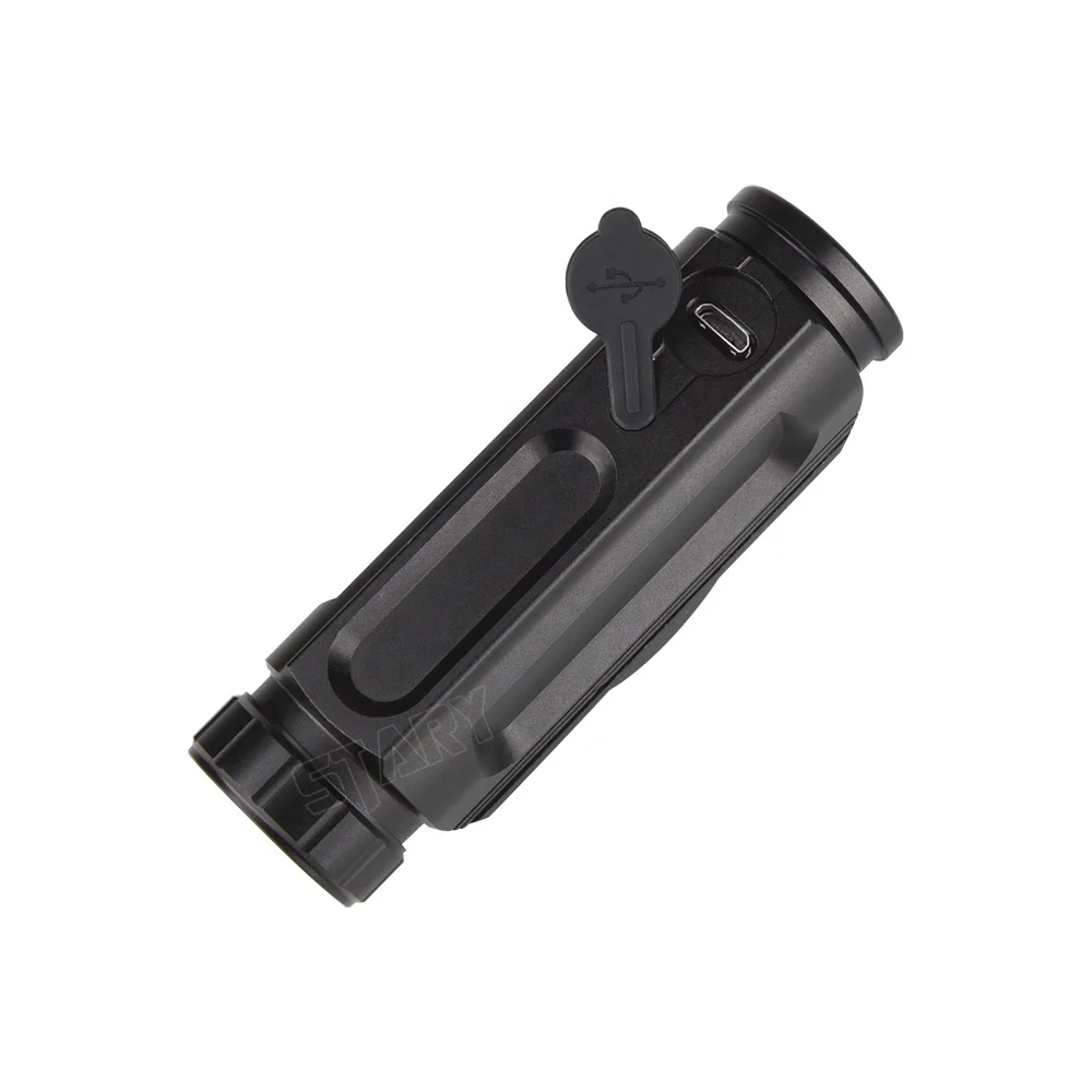 STARYNITE high power super bright 750 lumen professional led headlamp usb rechargeable frontal lamp with red blue light