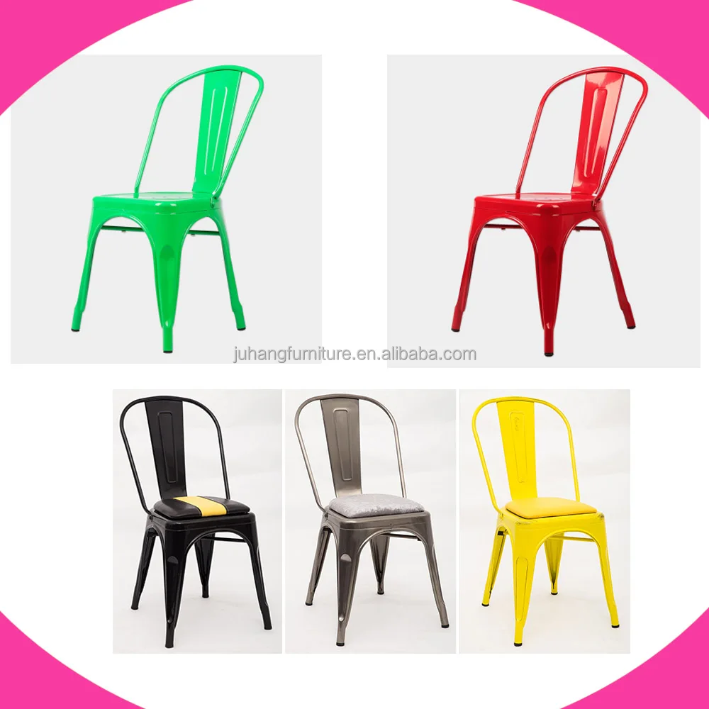 China stackable steel chair for sale resin  garden chair