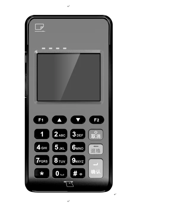  Терминал оплаты MPOS Bluetooth NFC EMV Мини