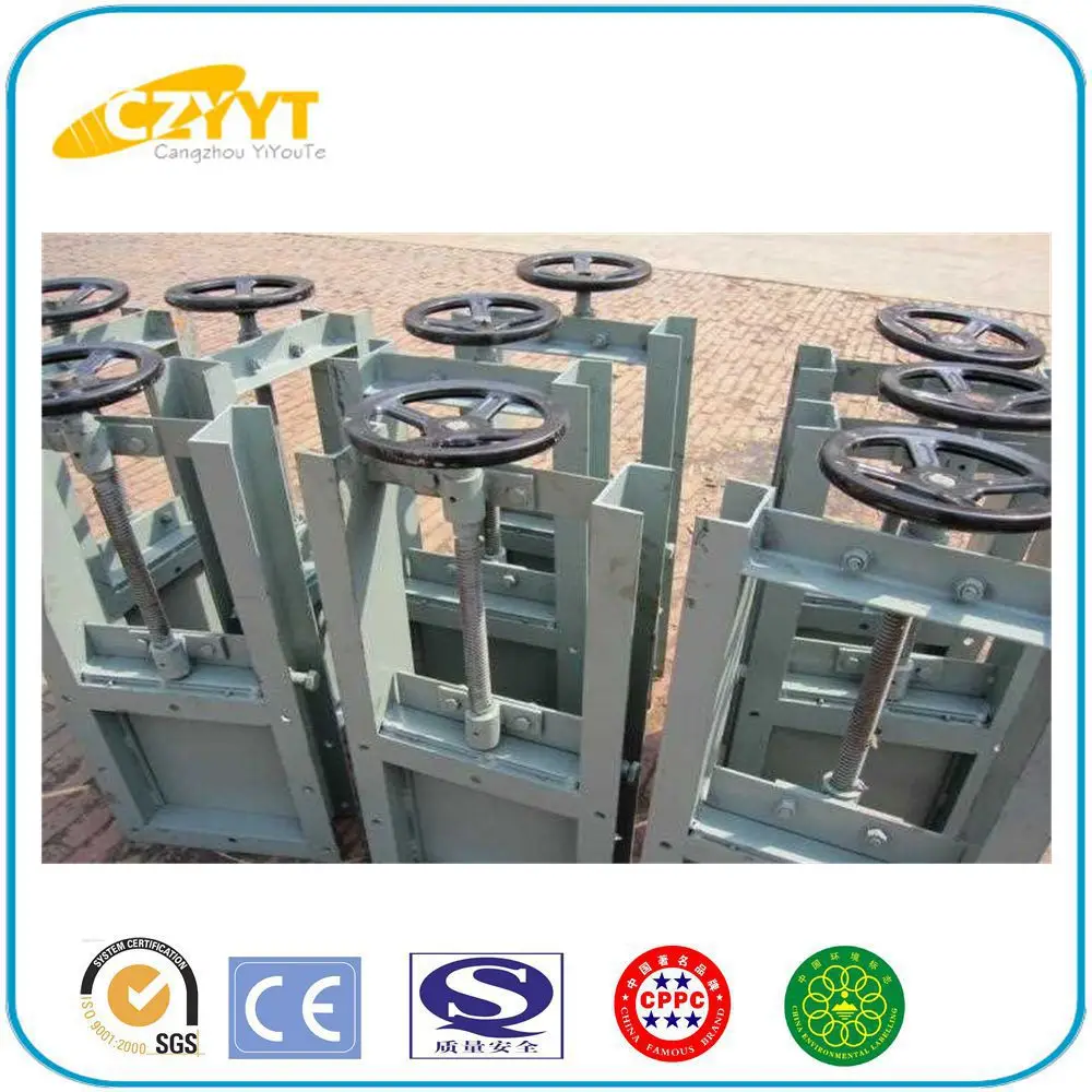 
Cast Iron Manual Slide Gate Valve with Price 