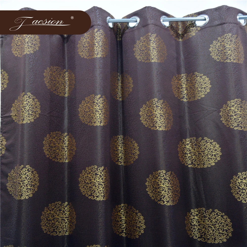 hot selling high quality extra wide bath polyester shower curtain Jacquard Curtain White Polyester Cotton Fabric Rolls