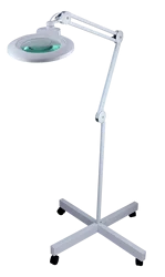 Rolling Floor Stand dimming Professional magnifier salon beauty illumination inspection glass magnifying lamp cosmetic machine
