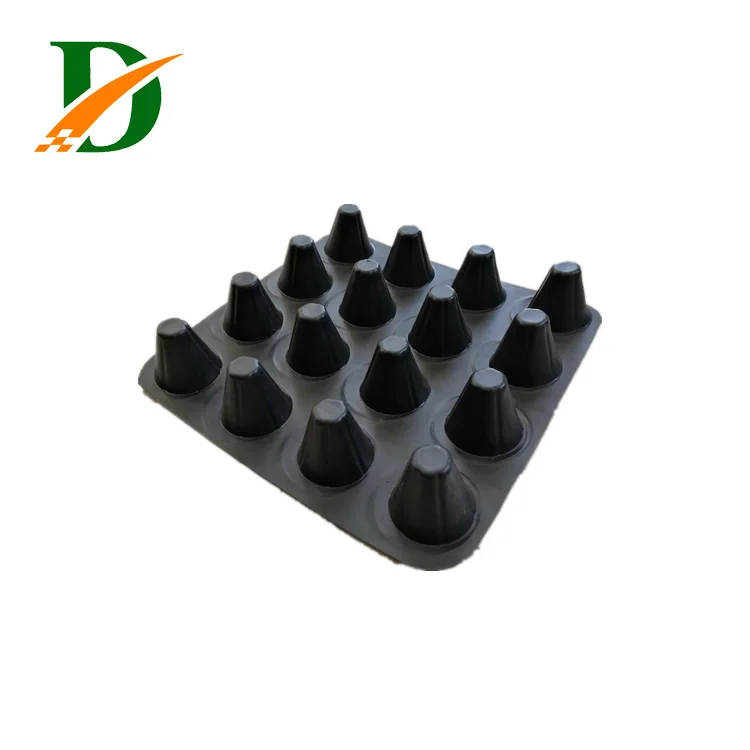 
Plastic drainage cell module membrane plate 