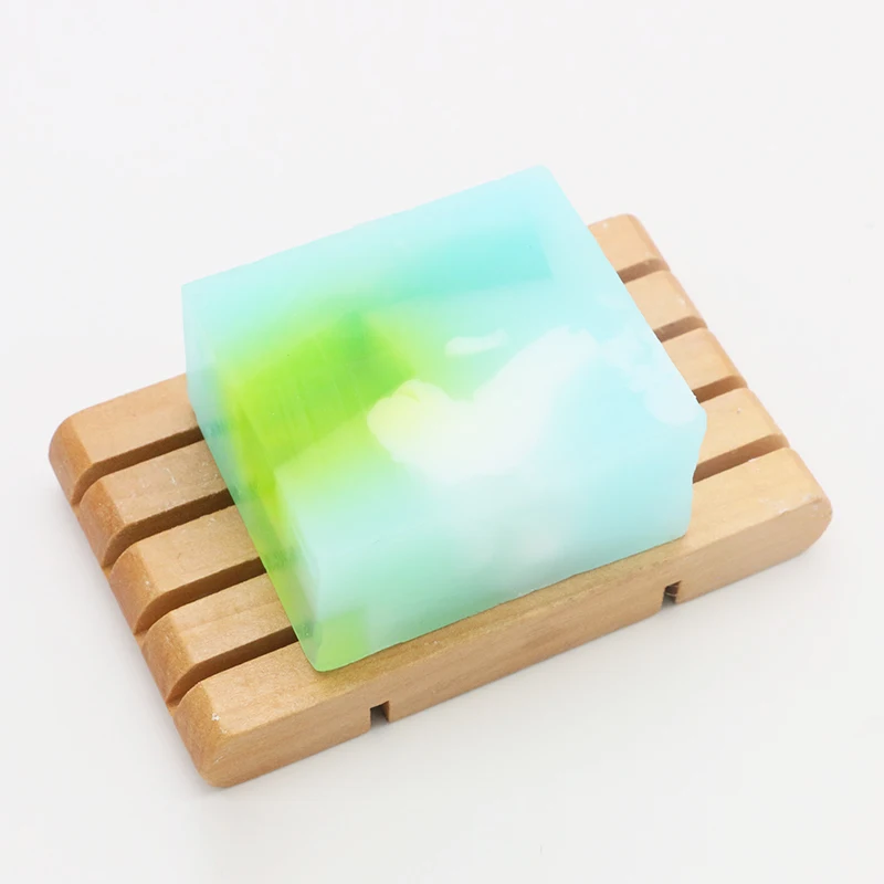 Blue lucky cloud aroma essential oil handmade natural soap bar