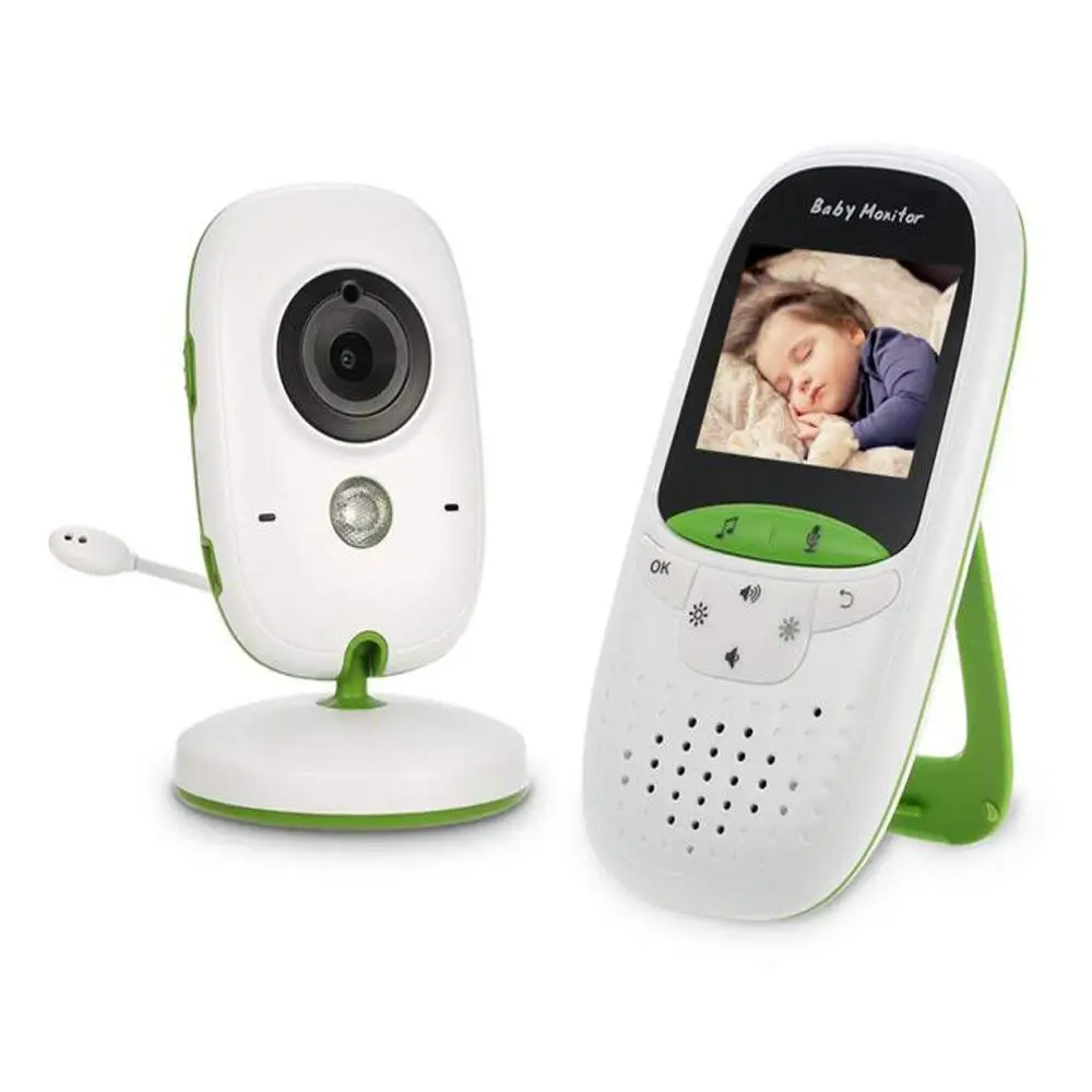VB602 ббеспроводной монитор ИК ночного видения температура монитор колыбельные Интерком в режиме VOX видео безопасности камера-няня