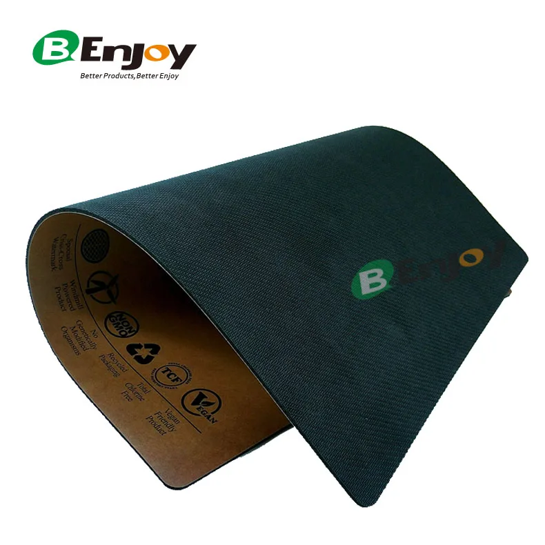 Non Slip Rubber Back  Hard PVC Counter Mat with Custom Printed