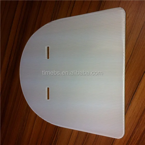 Factory Corrugated PP Plastic Laminate Sheet Transparent 4X8