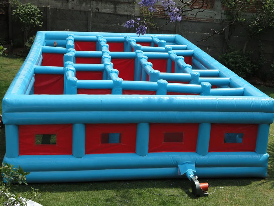 interactive games inflatable maze haunted for kids and adults labyrinth outdoor playground