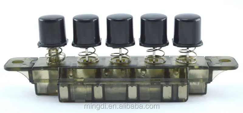 
5 клавиш кнопочный переключатель для кухонная вытяжка MQ165-009-00 