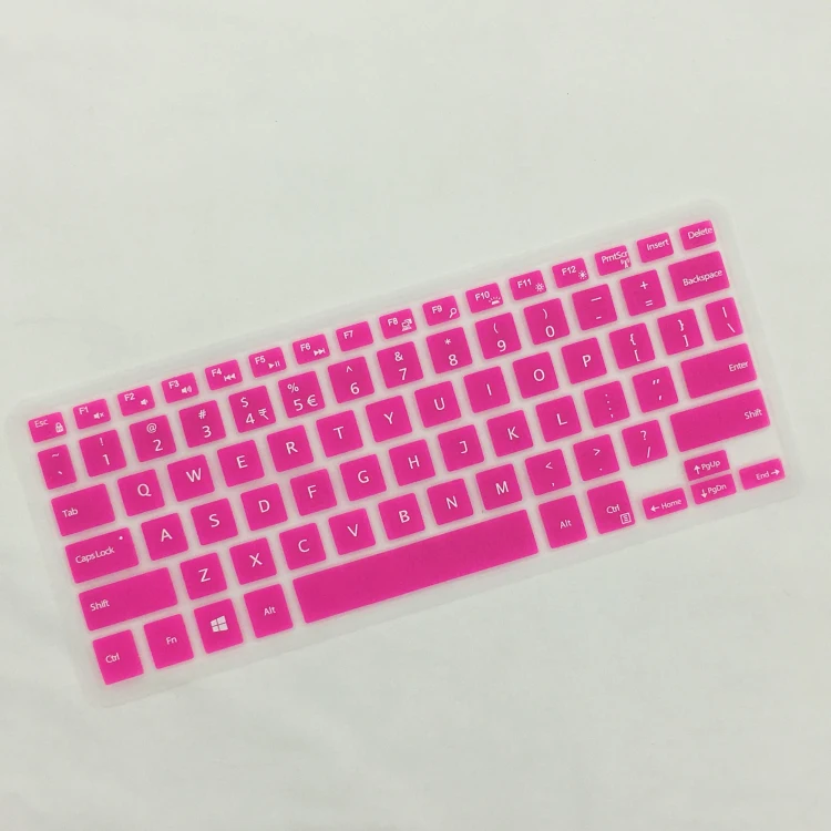 Ультратонкая водонепроницаемая силиконовая накладка на клавиатуру для ноутбука DELL 13 дюймов Inspiron XPS 13 -9343/9350 XPS13R-3505