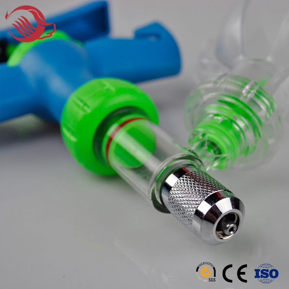 Veterinary syringe, automatic vaccinator with bottle syringe