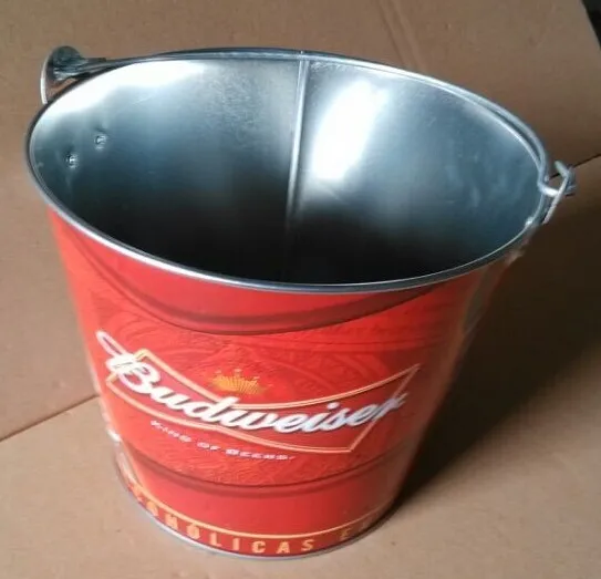 Customized Promotional Metal Bacardi Ice Bucket