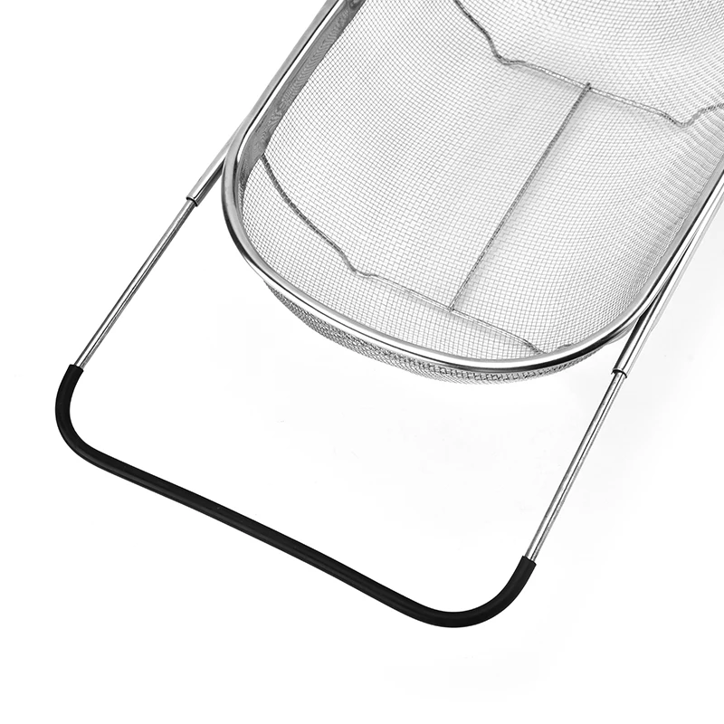 New design storage baskets metal collapsible kitchen vegetables fruit basket