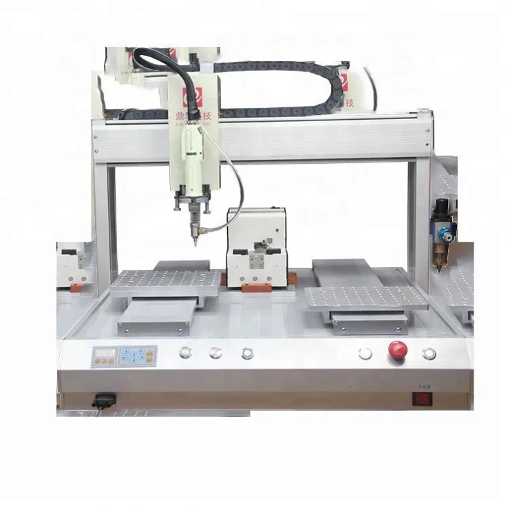 Automatic dip smd soldering machine desktop soldering robot for sale