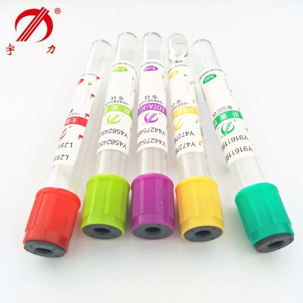 Anticoagulant EDTA K2,K3 Vacuum Blood Collection Tubes