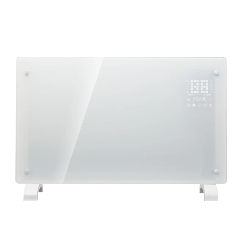 SAA Glass panel heater electric home appliance convection heater made in china